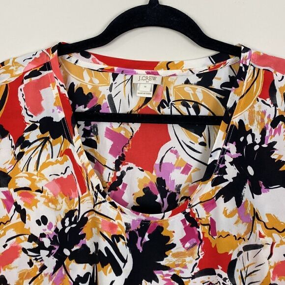 #139 J. CREW Plus Size Sleeveless Blouse - Picture 7 of 8